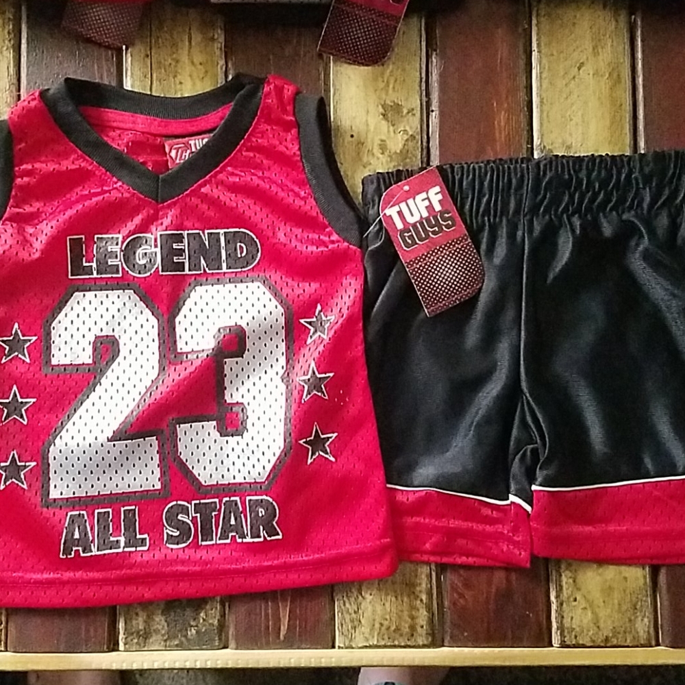 NWT Tuff Guys Jersey set